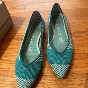 Rothy's Calypso Green Flats - US 6